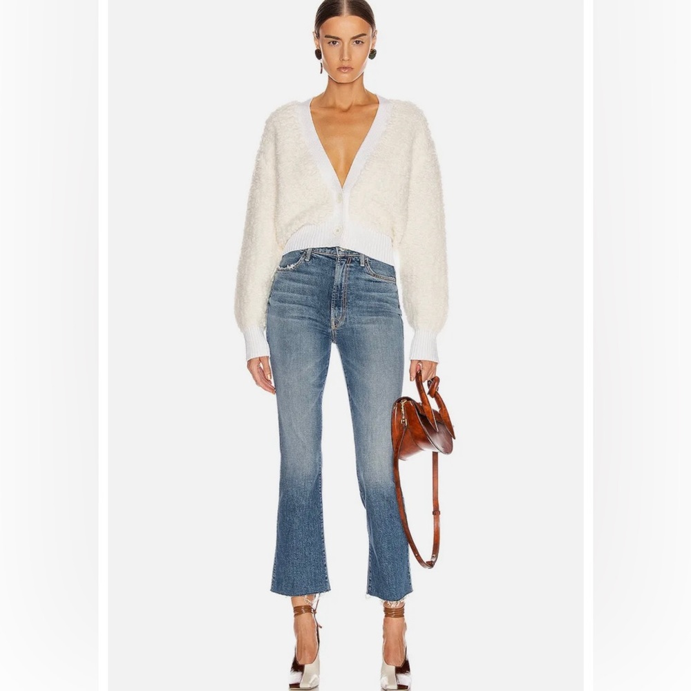 Mother the Hustler Ankle Fray Denim